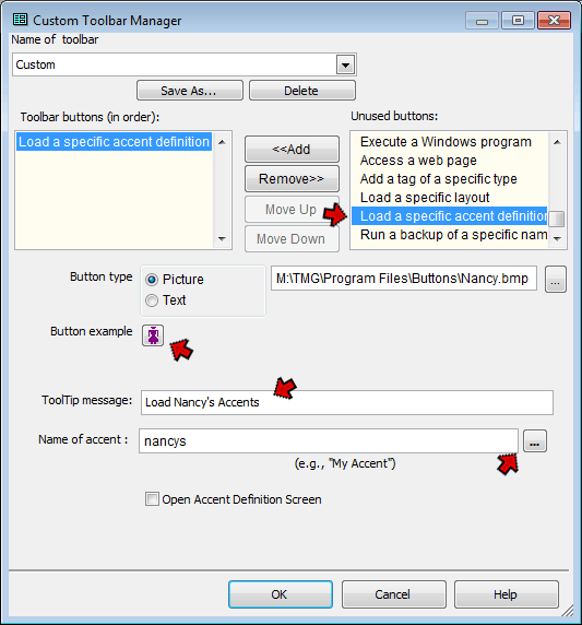 Custom Toolbar Manager